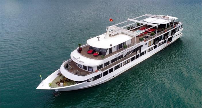 Combo du thuyền Athena  5* + Khách sạn Luxury Mường Thanh